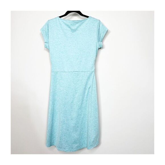 Mountain Warehouse Dress Womens Shortsleeve Scoop Neck Ladies 6 Blue - Picture 3 of 5